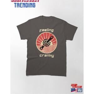 Feeling Cranky Cycling Design Classic Tshirt Retro Tee